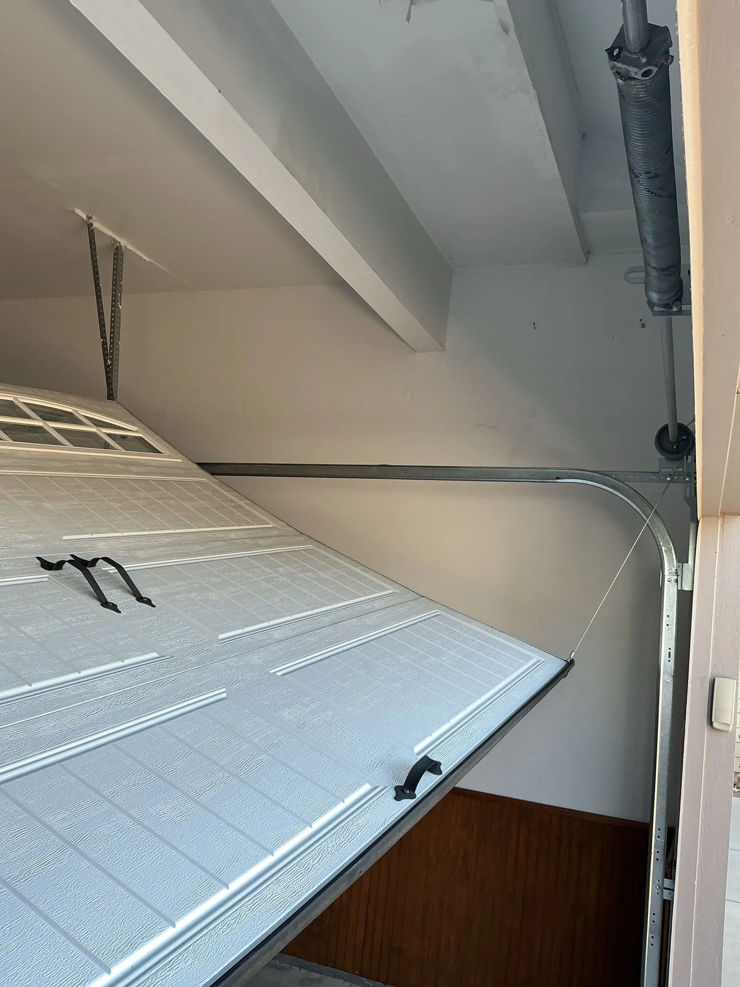 Garage Door Rebuild Photo